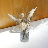 Real Dried Flower Bouquets/ Natural Dried Flowers/ Flower Decoration/ Dried Flower Arrangements/ Home and Living Decor/ Desk Decor