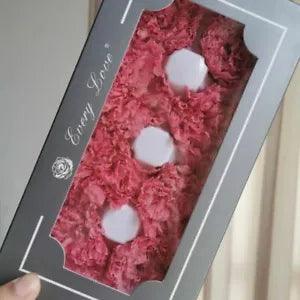 Preserved Eternal Carnations Flower DIY Crafts Gift Ideas Dried Flowers Head New