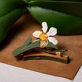 Wild Cat Orchid Hair pin Barrettes