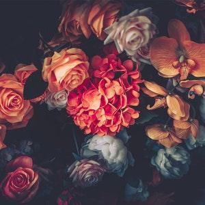 Autumn Rose Bouquet Outdoor Art Print