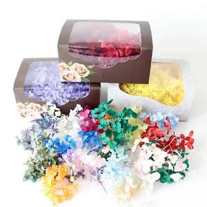 ?1G Dried Flower Hydrangea Aroma Candle Epoxy Filling Nail Handmade Craft DIY Acc