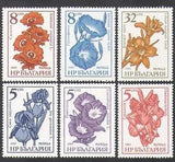 Bulgaria 1985 Lilies/Iris/Garden Flowers/Plants/Nature 6v set (n37797)