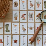 Matching Game / Memory Game / Nature Themed Study / Montessori Matching Game / Homeschooling Material / Preschool , Kindergarten , Kids Game