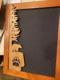 Cribbage Forest View  Handmade Made of Oak Playwood 18"  Ready to Ship