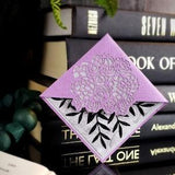 Peony Bouquet Leaves Paper Corner Bookmark, Personalized Book, Custom Gifts for Her, First Anniversary Wife Gift, Book Lover plants flowers