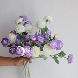 20" Peony, Peony Flowers, Silk Peonies, Faux Peonies, Purple Peonies, Wedding/Home Decor/gift