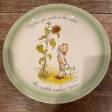 Vintage (Pre-owned) Holly Hobbie Plate When You Smile Sunflower