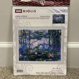 RIOLIS Counted Cross Stitch Kit 15.75"X11.75"-Water Lilies After  4779046180798