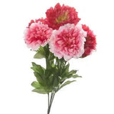 Factory Direct Craft Pink and Beauty Artificial Peony Bush