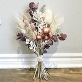 Boho dried flower bouquet small bridal wedding bouquet boho wedding dried floral bouquet ruscus eucalyptus daisies Flowers for Wedding