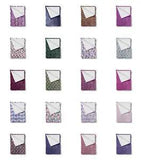 Ambesonne Purple Soft Flannel Fleece Throw Blanket Plush for Indoors