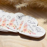 Seed Paper Heart Fall Wedding Favor Fall Seed Favor Wedding Favor Seed Wedding Party Favor Autumn Wedding Favor Rustic Wedding Favor Rustic
