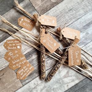 Guest gift, wedding, giveaway, giveaway, wedding favors, flower seeds in a test tube, souvenir, gift, bee meadow