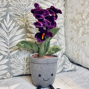 NEW Jellycat Amuseable Purple Orchid - Brand New With Tag