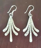 Erick's Sterling Silver Lily Earrings Taxco.925