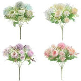 Artificial Fake Flowers Silk Peony Bunch Wedding Home Garden Decor Bouquet