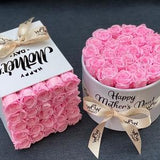 Preserved Mini Roses That Last A Year ¡§D Preserved Rose Box ¡§D Personalized box ¡§D Roses Infinity ¡§D Mothers Day Gift ¡§D Birthday Gifts