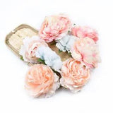 20/30 PCS Artificial flower Multicolour silk peony flower wall decorative...