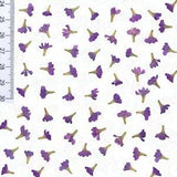 Cute Rich Purple Pressed Flowers Resin Art Card making materials Floral craft