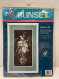 Sunset Calla Lilies Counted Cross Stitch Kit 8??? x 16??? 13569 Karen Marie Zabroski