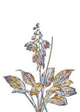 Stained Glass Lily Flower PREMIUM POSTER FILM PRINT HIGH QUALITY Thick paper