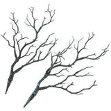 2pcs artificial dried stems Artificial Flowers Twigs Wedding Layout Branch