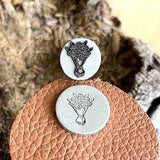 ROSES METAL STAMP || Roses Bouquet Metal Die || Metal Stamps || Jewelry Punch Stamp | Steel Stamp | Tiny Metal Stamp