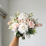 Blush & White Bridal Bouquet 14?¡À, Blush and White Wedding Ceremony, Spring and Summer Wedding, Bridal Shower