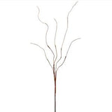 45" Willow Branch, Artificial Greenery Stem, Fake Vine, Texture Flower Arrangement, Faux Plant, Tree Stem Filler, Orchid Centerpiece
