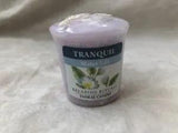 Tranquil Water Lily 1.75 oz Votive Candle Yankee Candle New.