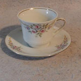 MITTERTEICH Bavaria Demi Cup Saucer Demitasse Espresso ROSE Bouquet Germany Set ~New!