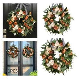 Artificial Floral Peony Garland Silk Wreath For House, Fireplace Exquisite
