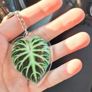 Plant Leaf Key Chain