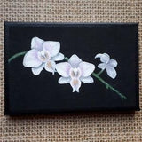 ORCHIDS Original Art MINI Painting on Canvas