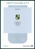 GERMANY FDS ETB 2010/15 FLOWERS LILY OF THE VALLEY FIRST DAY SHEET