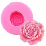 3D Peony Flower Silicone Mold Candle Soap Clay Mould Baking Cake Tool Decoration