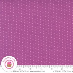 Moda LOVE, LILY 24116 19 Purple Diamonds Tona April ROSENTHAL Quilt Fabric Retro
