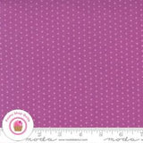 Moda LOVE, LILY 24116 19 Purple Diamonds Tona April ROSENTHAL Quilt Fabric Retro