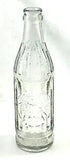 Vintage soda pop bottle CARNATION Bottling Works flower 1965 Mt Vernon Missouri