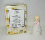 Precious Moments MONTHLY FLOWER GIRL  FEBRUARY Carnation  Mini Bell