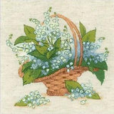 Cross-stitch kit  Forest Lily of the Valley 2069  Riolis