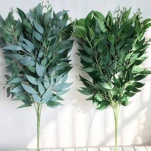 2pcs  Willow leaves greenery/DIY/Wedding flowers/wedding bouquet