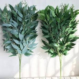 2pcs  Willow leaves greenery/DIY/Wedding flowers/wedding bouquet