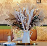 Dried Pampas Grass - Pampas Grass Bouquet for Chic Boho Flowers D???cor