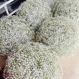 Baby Breath Floral Ball Table Centrepiece Flower Runner Table Runner Artificial Flower Ball Custom Flower Ball Size