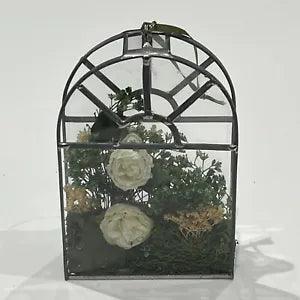 VINTAGE Terrarium Hanging, Dried flowers, Home/Art Decoration Germany?