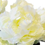 Premium Quality Artificial Peony Bush for Wreath Wedding Bouquet Farmhouse Decor French Country Craft Supplies Flower Arranging Supplies