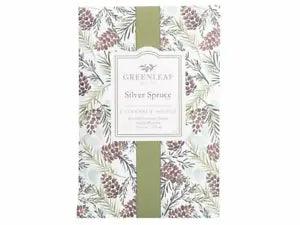 GREENLEAF Large Scented Sachet - Silver Spruce - Up to 4 Months - Made in The