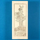 Water Lilies Rubber Stamp by Paper Parachute - Flowers & Leaves - Lotus