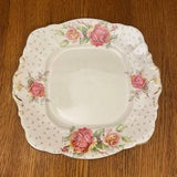 Golden Emblem, Paragon Gold Warranted Bone China Square Handled Cake Plate